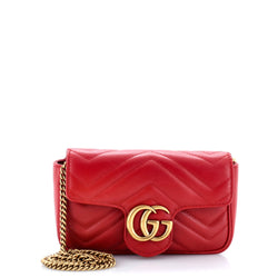 Gucci Gg Marmont Flap Bag Matelasse