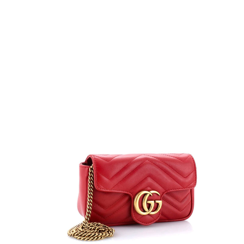 Gucci Gg Marmont Flap Bag Matelasse