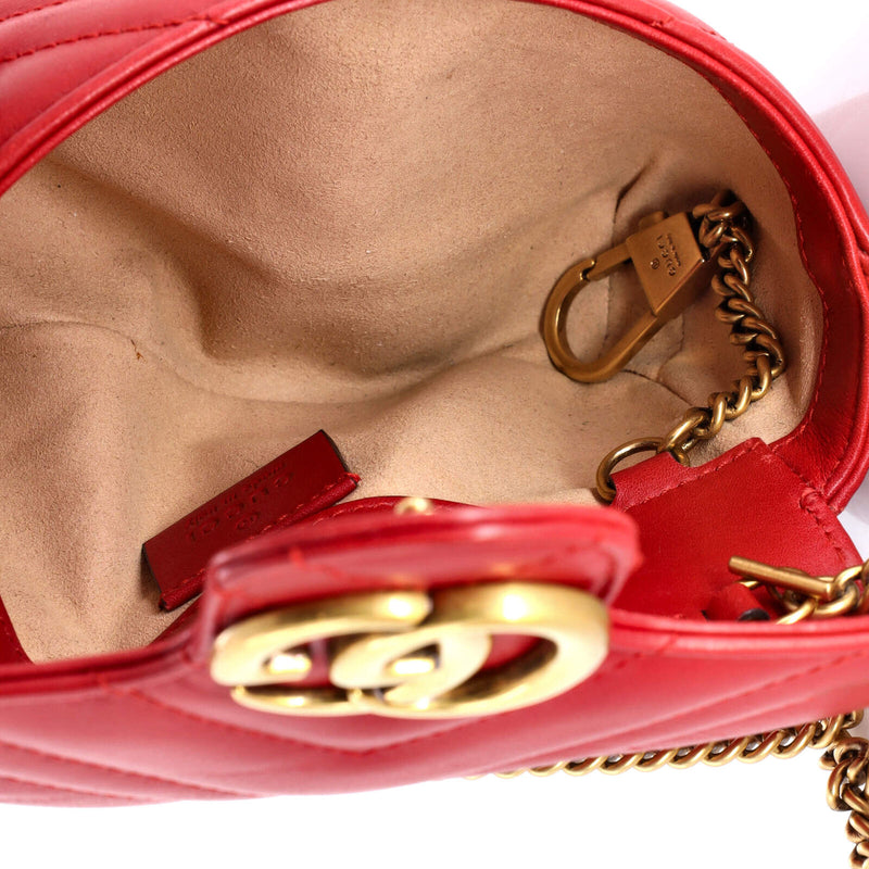 Gucci Gg Marmont Flap Bag Matelasse