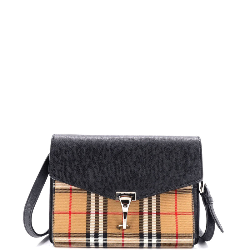 Burberry Macken Crossbody Bag Leather