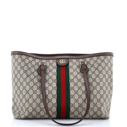 Gucci Ophidia Shopping Tote Gg Coated