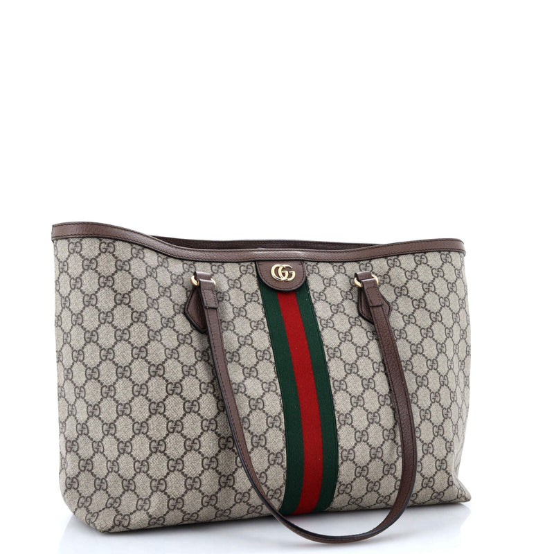 Gucci Ophidia Shopping Tote Gg Coated