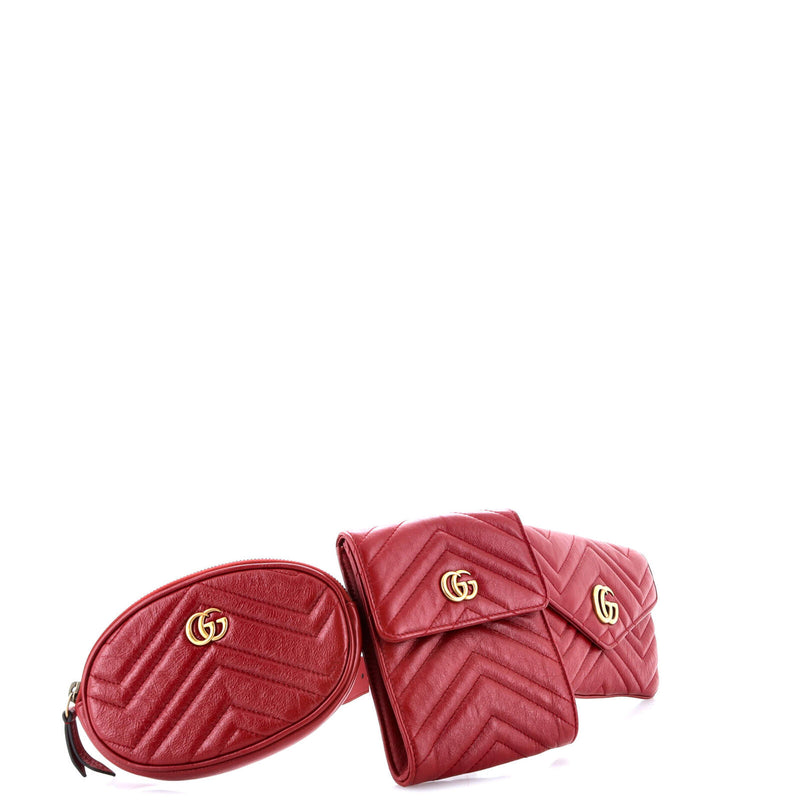 Gucci Gg Marmont Multi Pocket Belt Bag