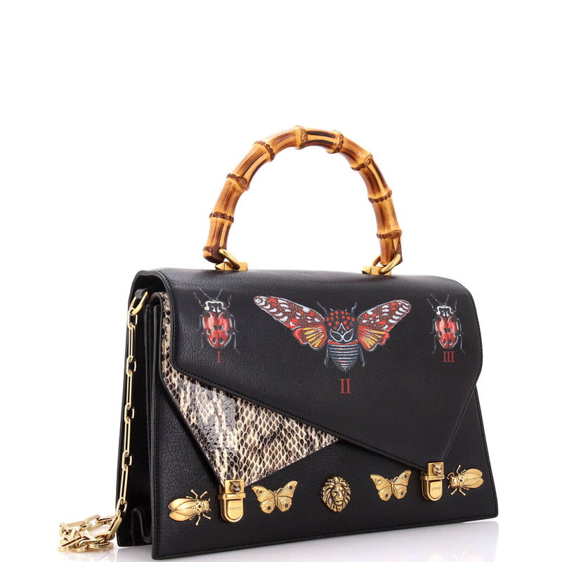 Gucci Ottilia Top Handle Bag Painted