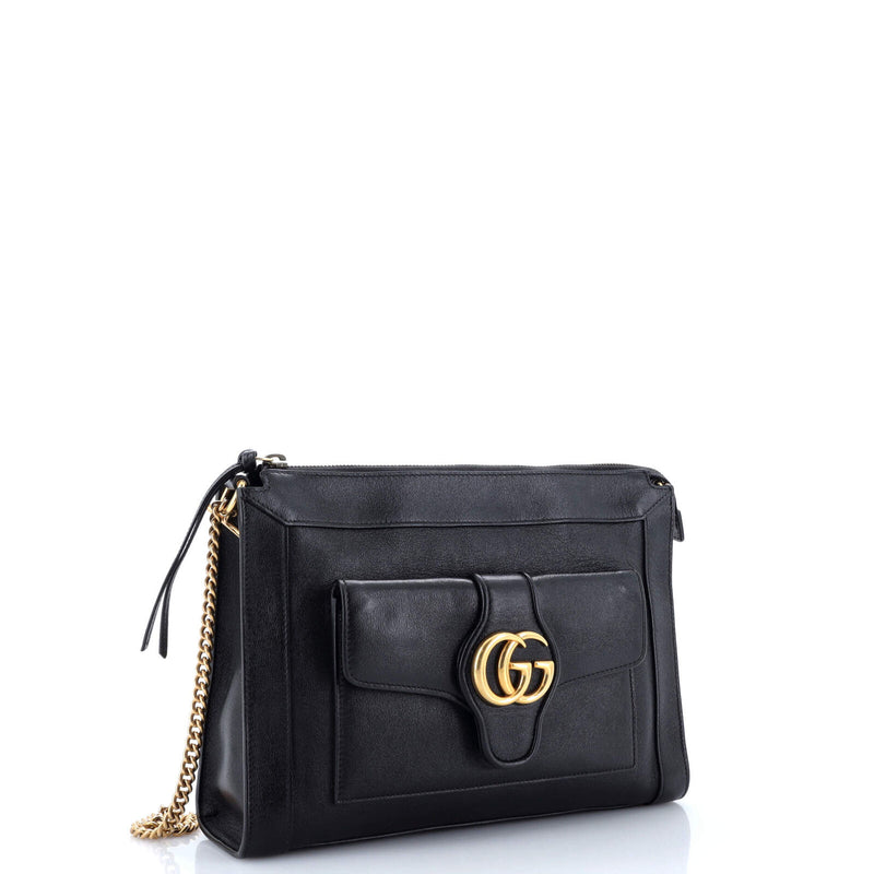 Gucci Dahlia Chain Shoulder Bag Leather