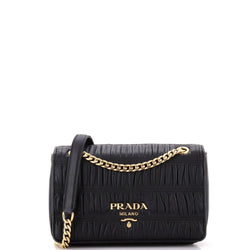 Prada Chain Flap Shoulder Bag Nappa