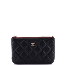 Chanel Classic O Case Pouch Quilted