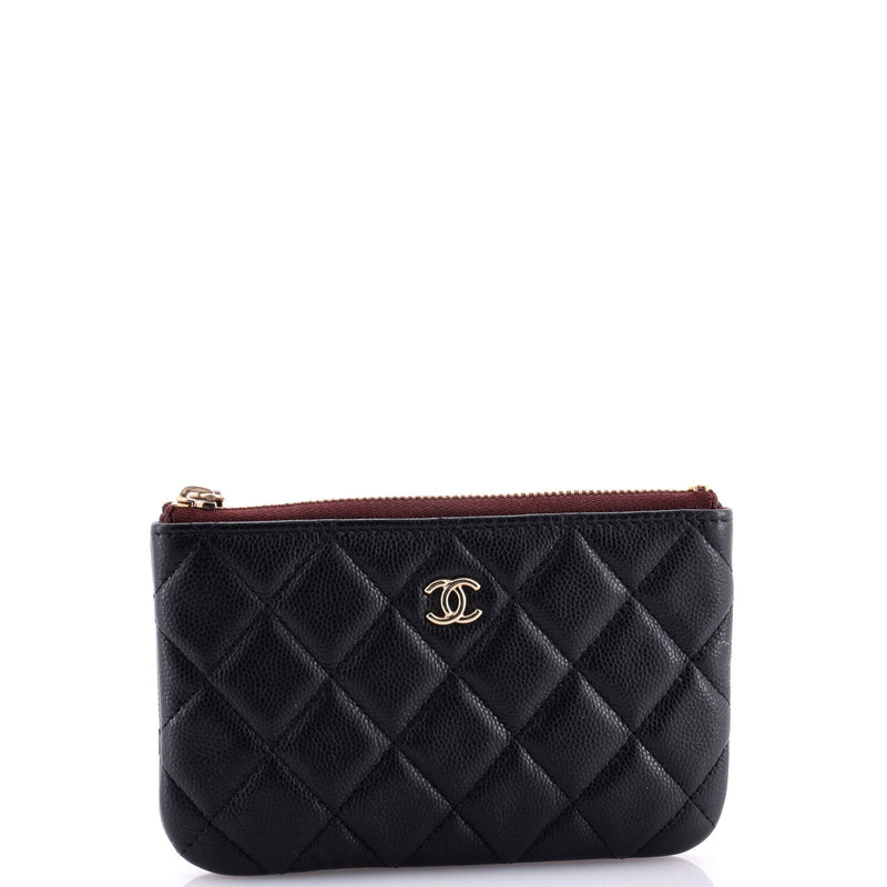 Chanel Classic O Case Pouch Quilted