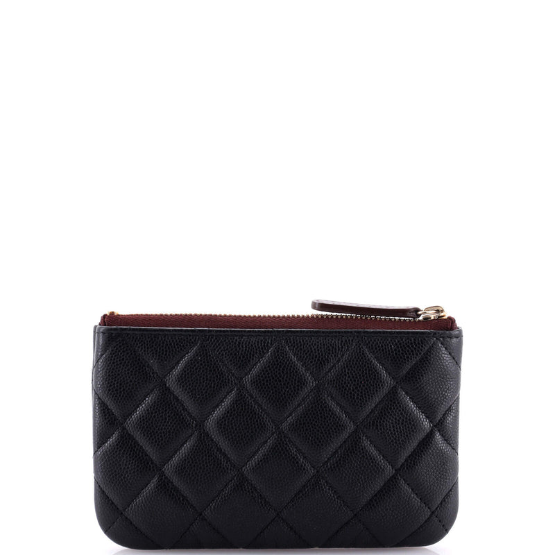 Chanel Classic O Case Pouch Quilted