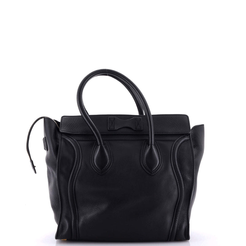 Celine Luggage Bag Smooth Leather Mini