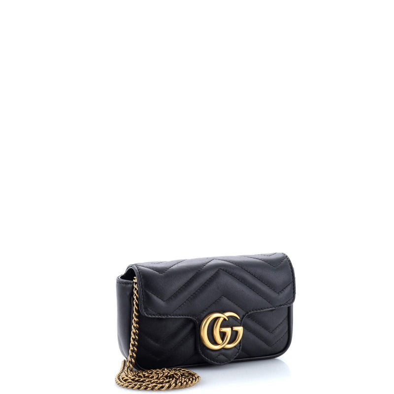 Gucci Gg Marmont Flap Bag Matelasse