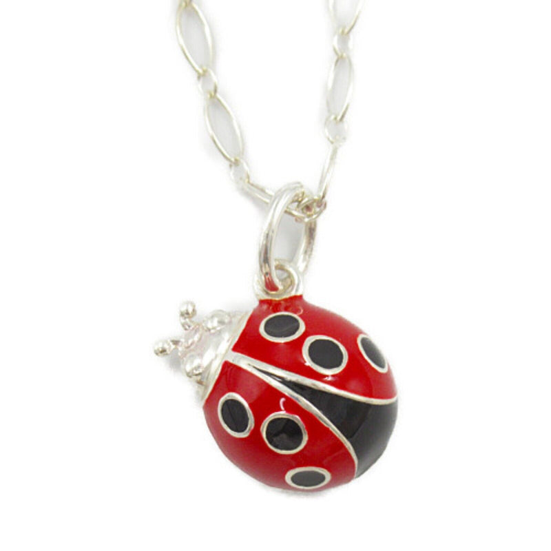 Tiffany＆Co Ladybug Necklace Pendant Red