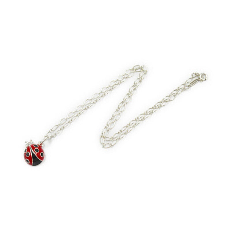 Tiffany＆Co Ladybug Necklace Pendant Red