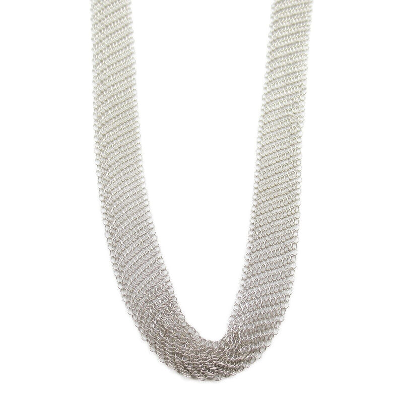 Tiffany＆Co Mesh Long Necklace  Women