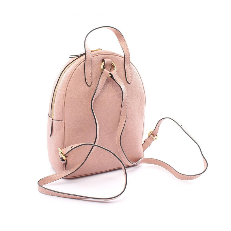 Miu Madras Rucksack Backpack Leather