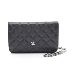 Chanel Matelasse Shoulder Bag Leather