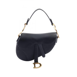 Christian Dior Saddle Handbag Leather