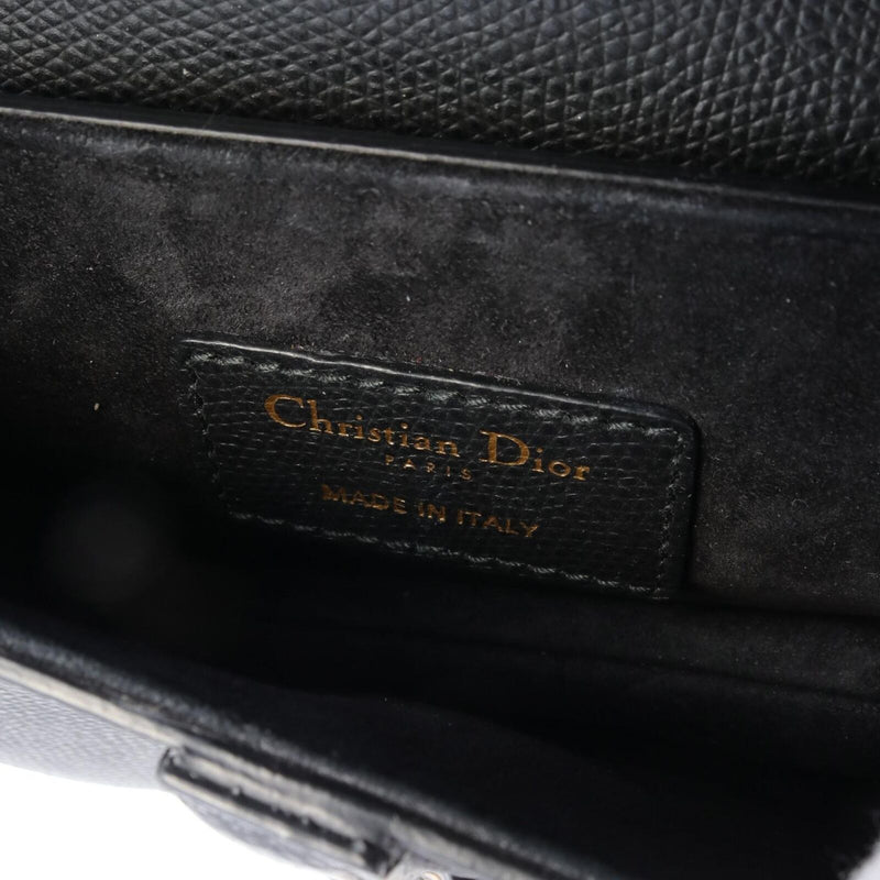 Christian Dior Saddle Handbag Leather