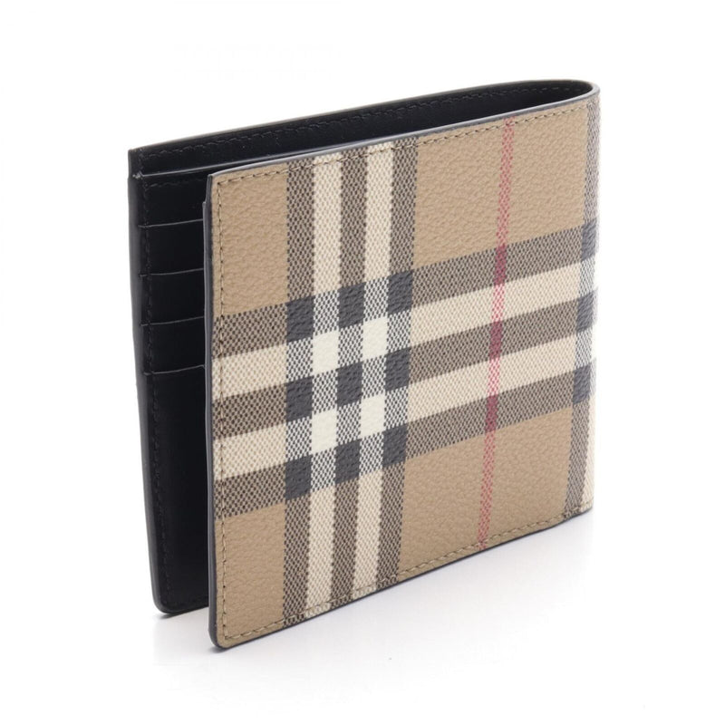 Burberry Bi-Fold Wallet Purse Canvas