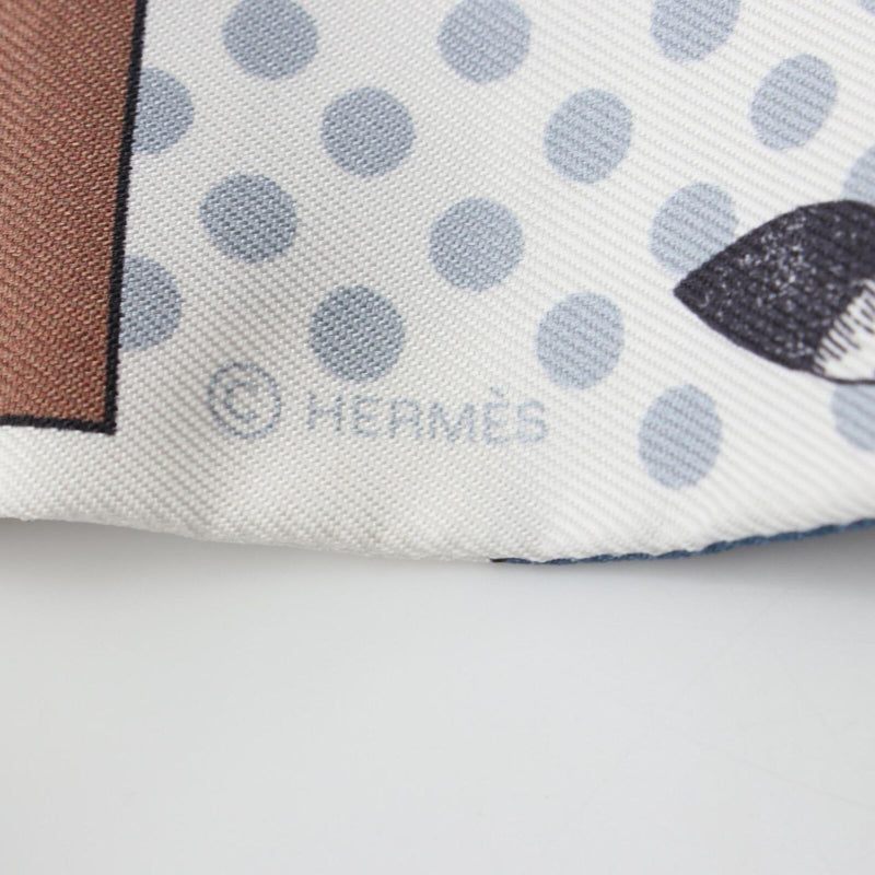 Hermes Twilly Cavalier En Formes Scarf