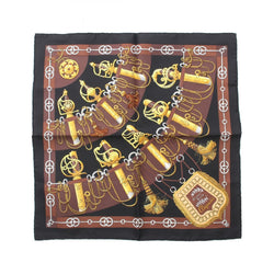 Hermes Petit Carre40 Cliquetis Scarf