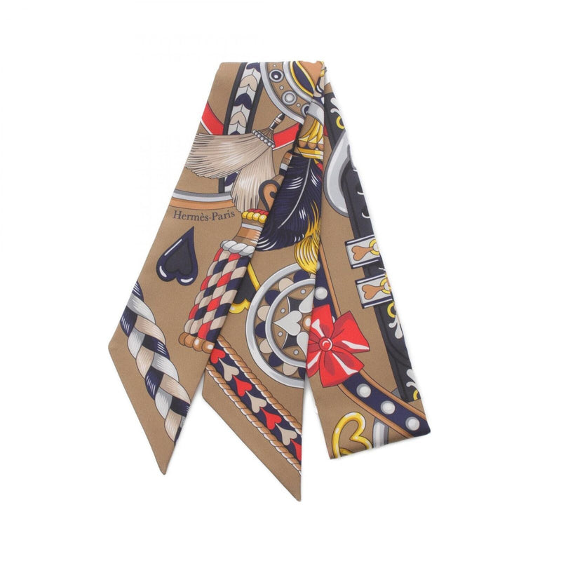 Hermes Twilly Harnais De Coeur Scarf