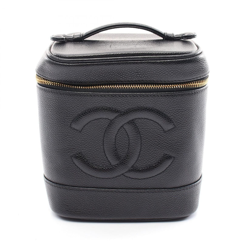 Chanel Coco Mark Hand Vanity Bag Grained