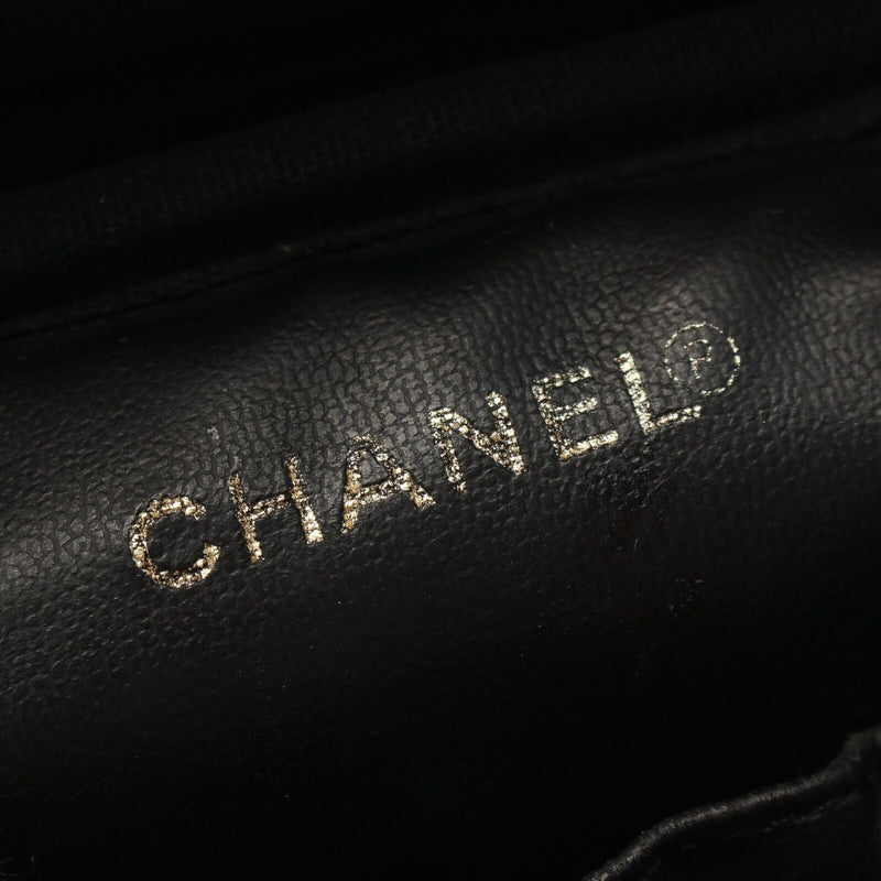 Chanel Coco Mark Hand Vanity Bag Grained