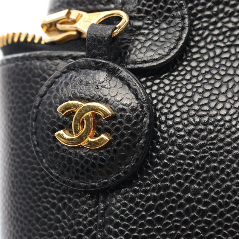 Chanel Coco Mark Hand Vanity Bag Grained