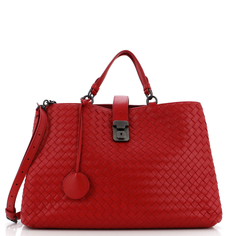 Bottega Veneta Roma Bag Intrecciato