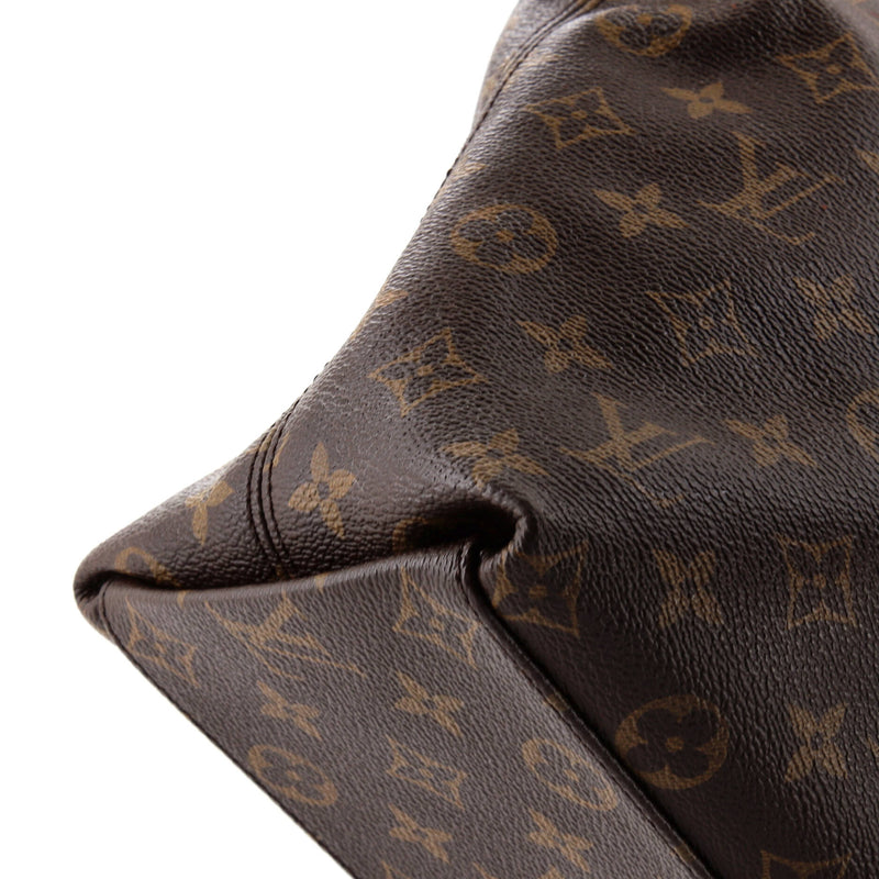 Louis Vuitton Tuileries Hobo Canvas With