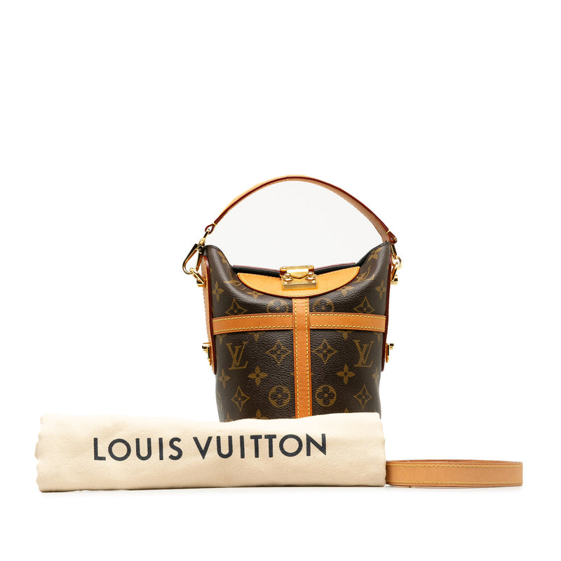 Louis Vuitton Duffle Brown Canvas