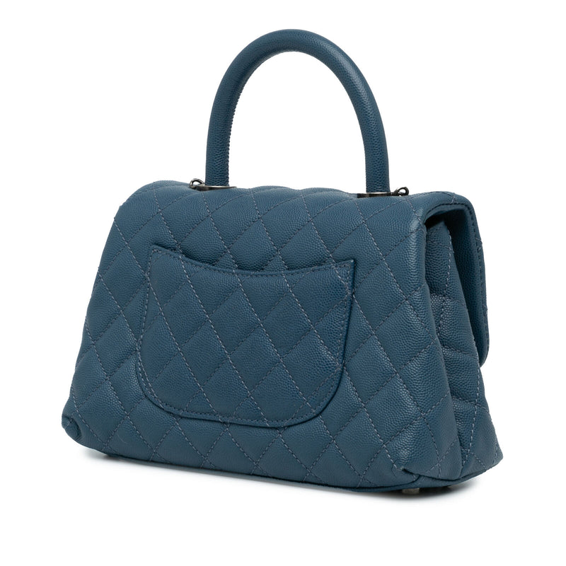 Chanel Mini Quilted Caviar Coco Top