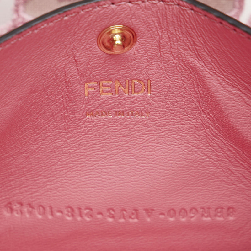 Fendi Embroidered Lace Baguette