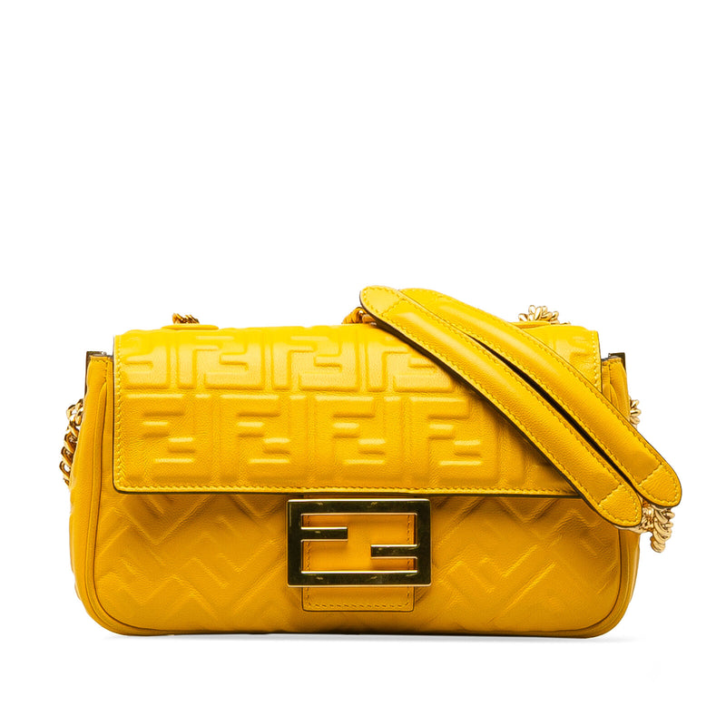 Fendi Zucca Embossed Chain Midi