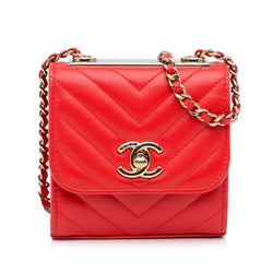 Chanel Mini Chevron Quilted