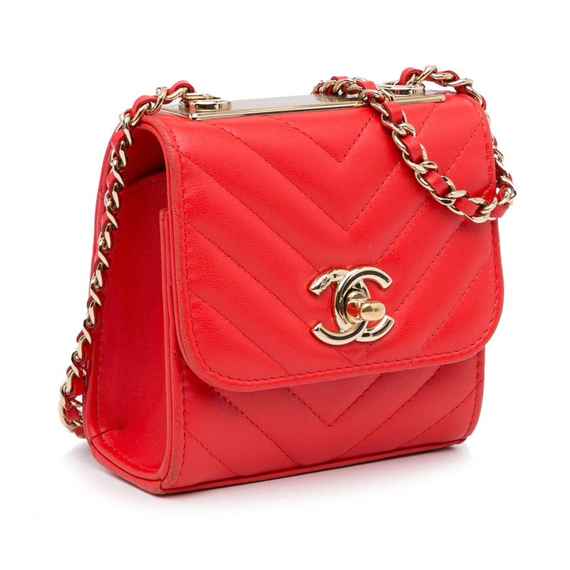 Chanel Mini Chevron Quilted