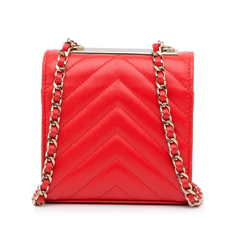 Chanel Mini Chevron Quilted