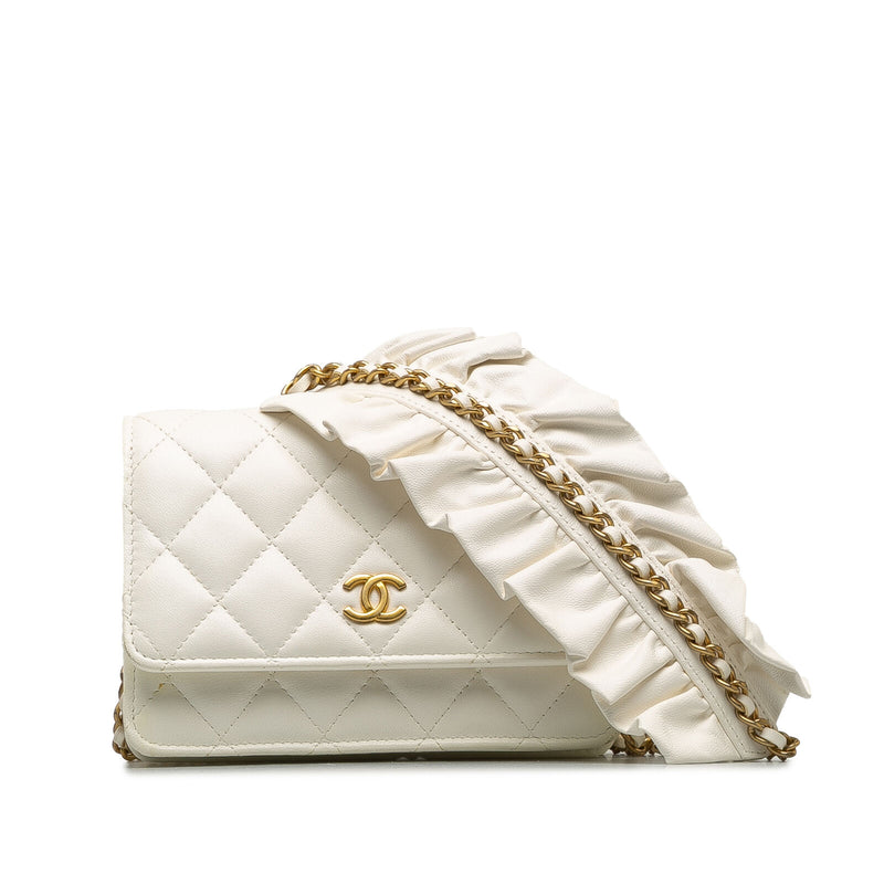 Chanel Romance Lambskin Wallet On