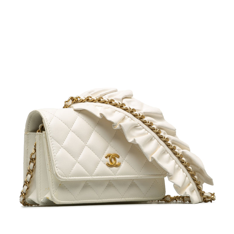 Chanel Romance Lambskin Wallet On