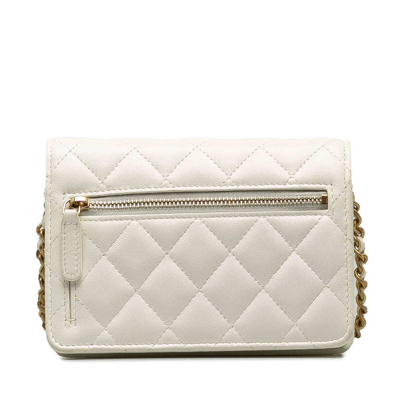 Chanel Romance Lambskin Wallet On