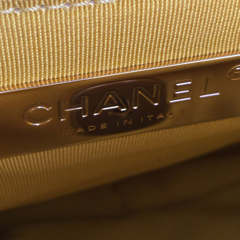 Chanel Medium 19 Flap Yellow Canvas