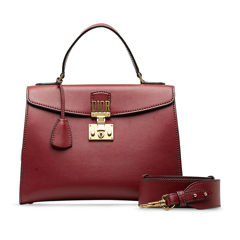 Dior Dioraddict Top Handle Bag Red