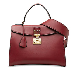 Dior Dioraddict Top Handle Bag Red