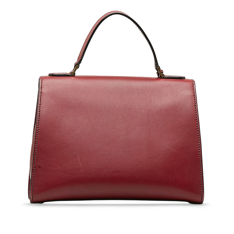 Dior Dioraddict Top Handle Bag Red