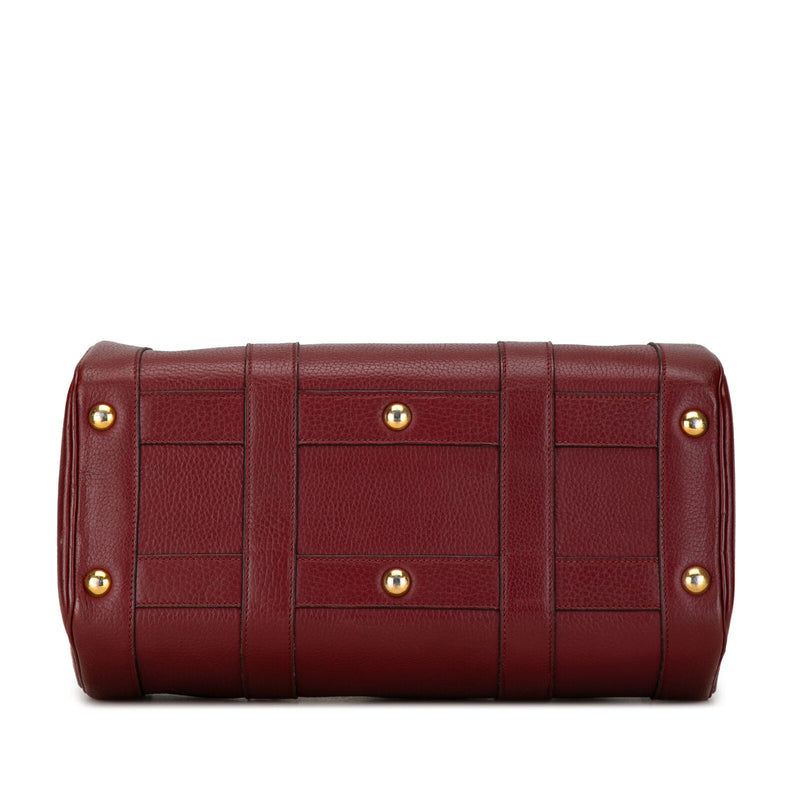 Hermès Ardennes Earl D Red Bordeaux