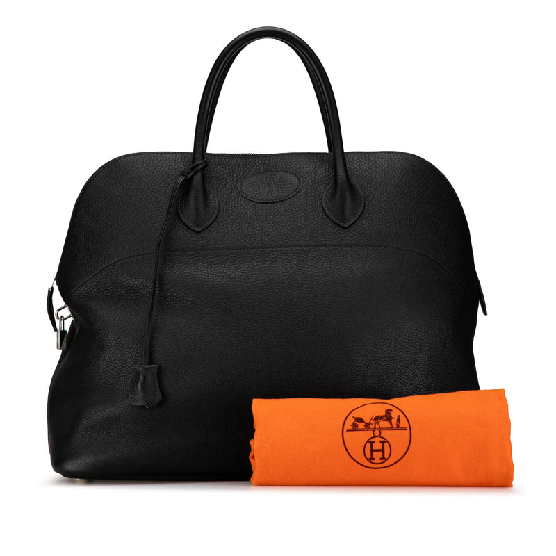 Hermès Clemence Bolide 45 Black