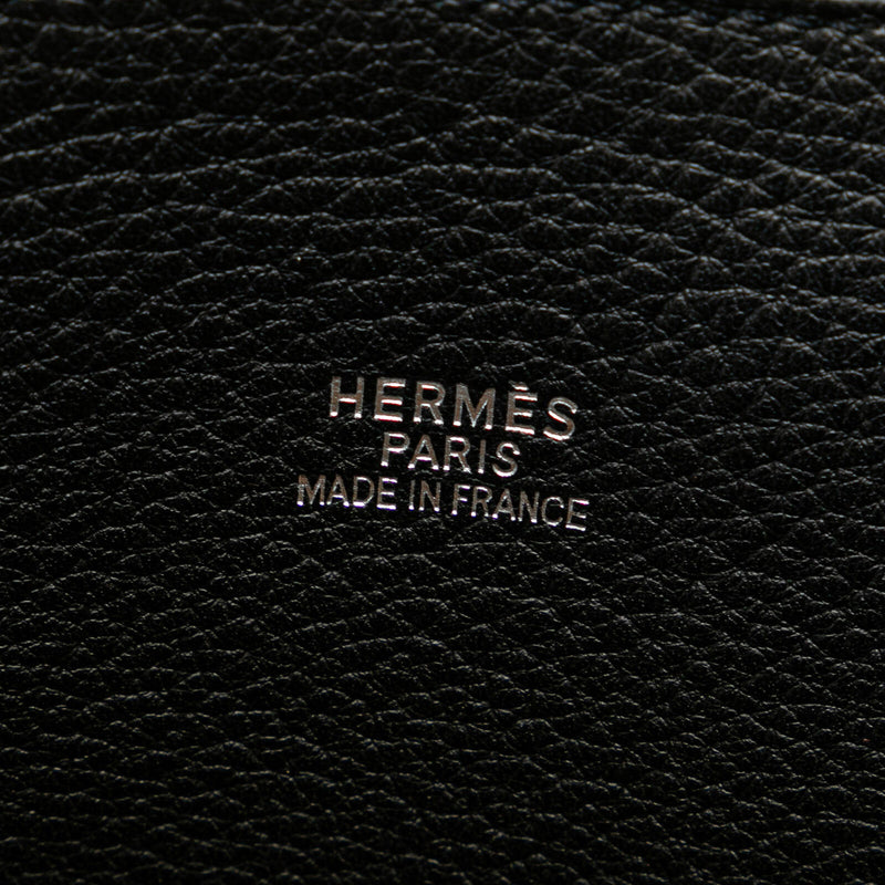 Hermès Clemence Bolide 45 Black