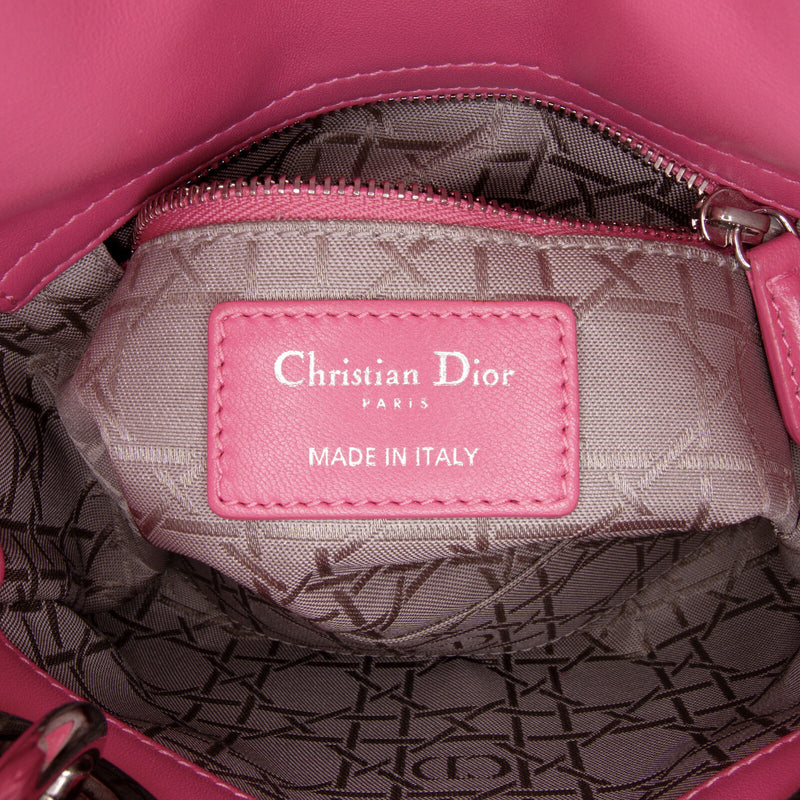 Dior Mini Lambskin Cannage Lady