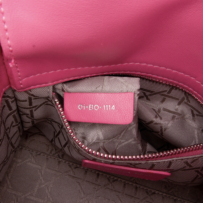 Dior Mini Lambskin Cannage Lady